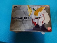 Gundam Head Collection Vol.1 獨角獸 頭部擺設 報喪女妖