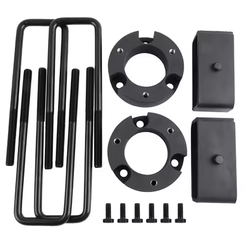 High-performanceRacing Car 3" Front + 2" Rear Leveling Lift Kit U-Bolt Suspension Lift Kit for 1999-