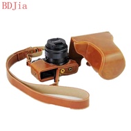 New Luxury Leather Camera Case For Canon EOS M10 EOS M100 Digital Camera PU Leather Camera Bag Cover