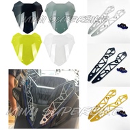 YAMAHA XMAX250 V2 WINDSHIELD SHORT 30CM & BRACKET CNC XMAX 250 WINDSCREEN VISOR CAP FAIRING DEPAN CE