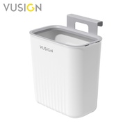 Vusign ถังขยะแขวนเคาน์เตอร์ ถังขยะติดตู้ ถังขยะติดผนัง ถังขยะแขวน ถังขยะในครัว ถังขยะพลาสติก ถังขยะ มีฝาปิด ไม่มีฝาปิด แบบติดผนัง ไม่ต้องเจาะผนัง สําหรับห้องครัว Trash Can