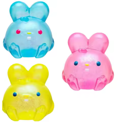 Hot NeeDoh Jelly Hops Scented Easter Needoh Squish Bunnies sensory fun Mysterious Sensory Experience