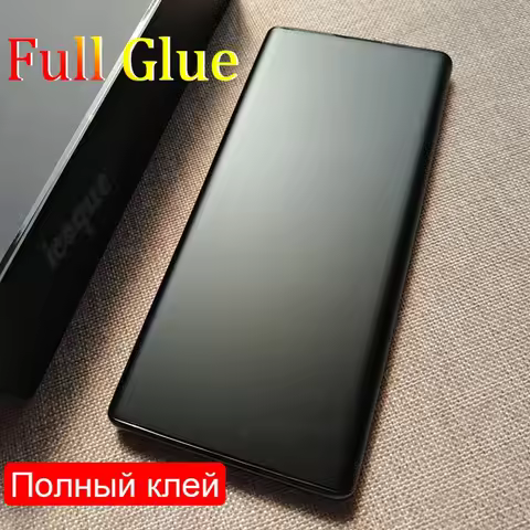 Full Glue Tempered Glass For Vivo X100 X90 Pro Plus X80 X70 X50 X60 iQOO 12 11 9 5 V29 V27 Pro S18 S