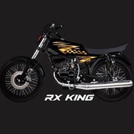 Baru Striping Rx King - Stiker Variasi List Motor Rx King Racing Kode