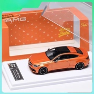 Howie 1/64 Mercedes Benz C63s AMG W205 Car Orange DieCast Model Desktop Static Simulation Cars Boy B