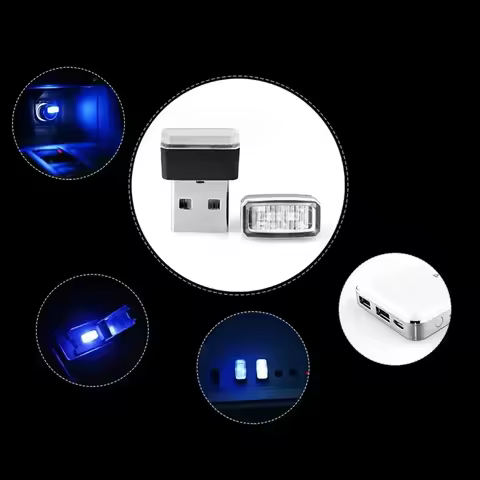 Car Styling USB Atmosphere LED Lamp Light For DAIHATSU terios sirion yrv charade mira