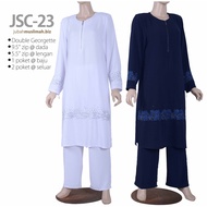 JSC-23 | Jubah Seluar Sulam