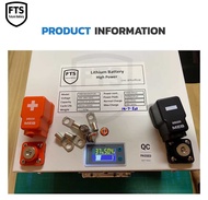 Lithium NMC 48v 120Ah 150Ah 200Ah แคนบัสทักแชท JK BMS 100A