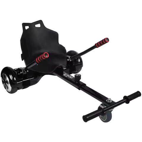 Hoverboard Kart Seat Attachment Accessory for 6.5" 8" 10" Two Wheel Self Balancing Scooter With Safe