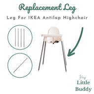 Replacement Leg For Antilop Baby Chair 1 4 Legs Highchair Extra Stainless Stell 6 to 36 months