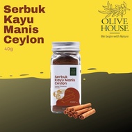 [ORGANIK] OLIVE HOUSE SERBUK CEYLON CINNAMON | SERBUK KAYU MANIS 40g