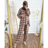 KEMEJA DOMINOS ONESET PREMIUM RAYON SHIRT