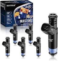 6 PCS Fuel Injectors for Dodge Durango Ram 1500 2500 3500 Van Jeep Grand Cherokee TJ Wrangler, #OE R