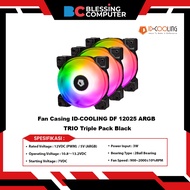 Fan Casing ID-COOLING DF 12025 ARGB TRIO Triple Pack Black