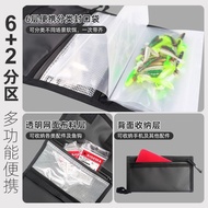 Lure Soft Bait Bag Soft Worm Storage Bag Fake Bait Bait Storage Bag Lure Bait Box Fishing Gear Bag B
