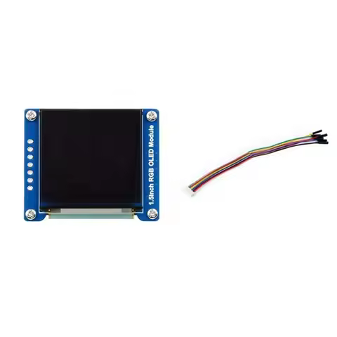 【DIGITAL GADGET】SSD1351 1.5-Inch RGB OLED Display Module 128X128 Resolution 65K Colors Expansion Boa