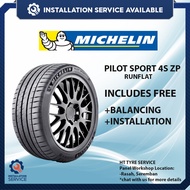 [Installation Available] MICHELIN PILOT SPORT 4S ZP RUN FLAT Tayar Tyre Tire 17 18 19 20 inch