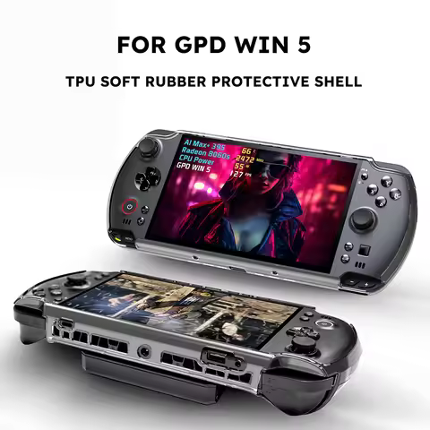 TPU Protective Case For GPD Win 5 Wear-Resistant Waterproof Anti Drop Soft Transprent Protective Cov