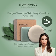 [Twin Pack] Numinara Face and Body Soap Mix and Match (Aurelia + Isha)