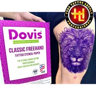 ️ 10 Genuine French DUVIS Tattoo Scanner Scan Papers - 4-Layer Standard, Clear Scan