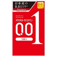 [Local Stock] Okamoto Zero One 001 mm Okamoto Zero One 0.01 mm. The thinnest condom in the world from Japan.