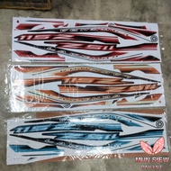 Stiker Sticker Body Stripe Cover Set (3) Yamaha Srl115z Srl 115z Lagenda115z Lagenda 115z