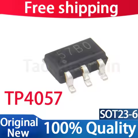 TP4057 New SOT23-6 Chipset (50-100piece)100% New TP4057 4057 57.. SOT23-6 Chipset