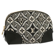 路易威登 (LOUIS VUITTON) SINCE1854 Pochette 化妝包 PM 黑色 M80076 LV Auth 128804M