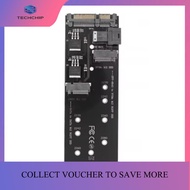 TECHCHIP-NGFF M-Key to Slimline SAS NVME PCIe 22Pin SATA Adapter SSD Converter Fit for Laptop Deskto