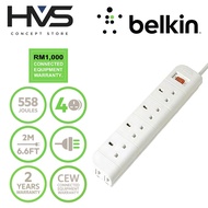 Belkin Economy Series 4-outlet Surge Protector Power Extension Socket (2m)