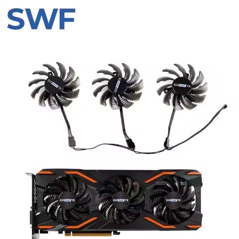 75MM PLD08010S12HH GTX 1070 Cooling Fan For Gigabyte AORUS GTX 1080 1070 Ti 1060 G1 Gaming Video Car