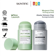 OXY PARFUME - SKINTIFIC Clay Mask Stik | Mugwort Clay Mask Stik | Alaska Volcano Clay Mask Stick