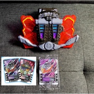 USED BANDAI DX Gotcha Igniter Gotcharigniter Valvarad Driver Unit + NEW Valvarad Chemy Cards Kad Kam