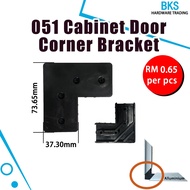 051 Cabinet Door Corner Bracket L-shaped Plastic Bracket (for aluminium frame use) L Bracket