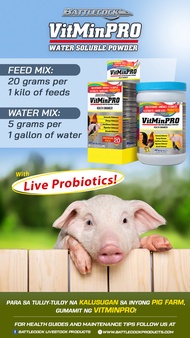 Battlecock  Black VitMinPRO 100s Tablet vitminpro powder sachet