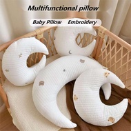 Cotton Embroidery Nursing Pillow Hug Pillow Convertible Cuddle&Sleep Pillow Baby Comfort Pillow Bols