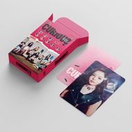 55pcs UNIS CURIOUS LOMO Cards WE UNIS Photocards HYEONJU NANA GEHLEE KOTOKO YUNHA ELISIA YOONA SEOWO