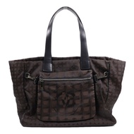 CHANEL 尼龍New Travel Line Tote Bag銀扣手挽袋