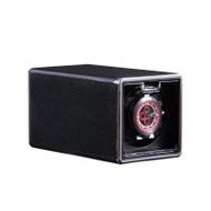 INTIME 單錶位自動上鏈自轉錶盒 - 碳纖維高光油漆