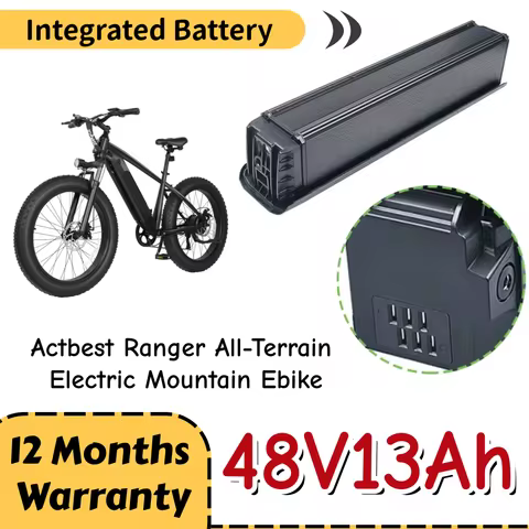 Actbest Ranger 48V 13Ah 15Ah 17.5Ah 6pin Integrated Lithium Ion Battery Actbest Ranger All-Terrain E