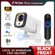 [US warehouse] Magcubic Auto Focus HY310 Projector 330ANSI Google Assistant 4K Decode Native 1080P B