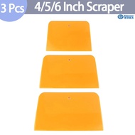 3Pcs 4/5/6 Inch Reusable Plastic Spreader Automotive Body Fillers for Applying Fillers Putties Glaze