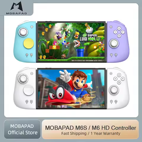 Mobapad M6s Controller Support For Nintendo Switch/Switch Oled Hall Joystick Bluetooth Gamepad