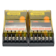 【HOT-Sale!】 2PCS 2 Way Car Professional Stereo Audio Frequency Divider Stereo Woofer Loudspeaker Spe