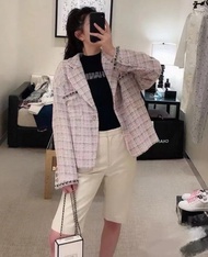 Chanel tweed jacket外套