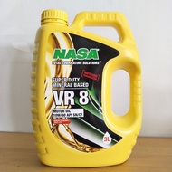 NASA TOTAL LUBRICANTING SOLUTION VR8 10W/30 API SN/CF SUPER DUTY MINERAL BASED MOTOR OIL ENGINE OIL 