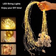 1/5/12pcs DIY Atmosphere Fairy Lights, Battery Operated LED String Lights With 3 Modes (Flashing, Sl