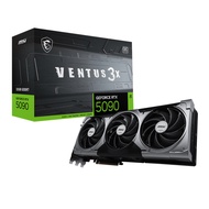 MSI GeForce RTX 5090 VENTUS 3X OC 32GB GDDR7 28Gbps 512bit PCIe5.0 DX12 NVIDIA DLSS 4 Triple Fan Des