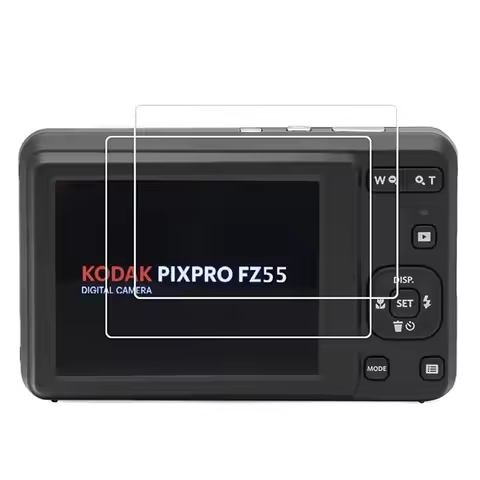 2 pcs Glass LCD Screen Protector For Kodak PIXPRO FZ55 FZ45 Camera