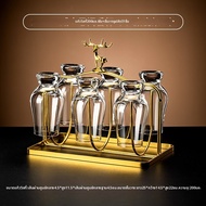 ชุดแก้วกินแอลกอฮอล์ Whiskey Crystal Glass Tulip Cognac ชุดแก้วหอมสำหรับบุคคลเฉพาะตัว
